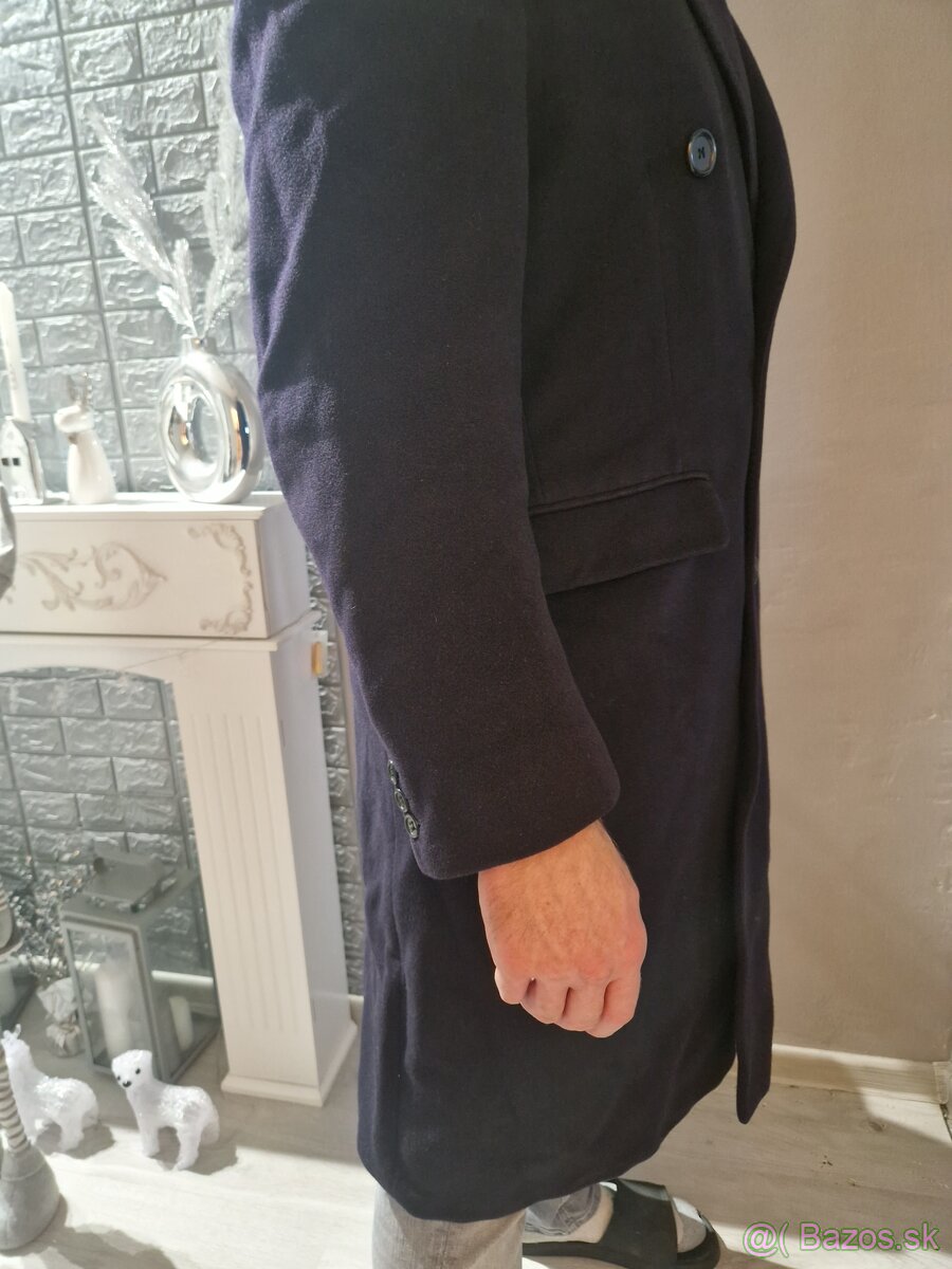 Pánský dlouhý kabát Berwin & Berwin - 100% Cashmere (L) Dob - 2