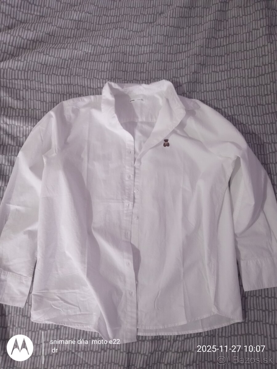 Biela košeľa dámska XXL - 2