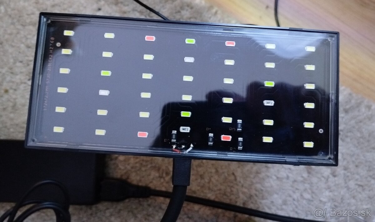 LED akvarijné svetlo 12W – full spectrum, 3 režimy - 2