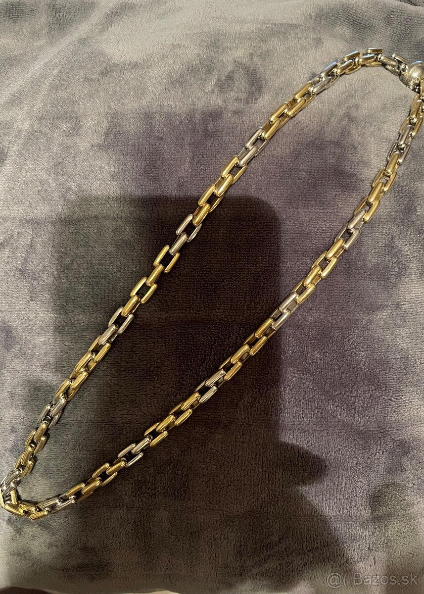 ZLATA RETIAZKA 14k 585 79,7g BIELO-ZLTE ZLATO - 2