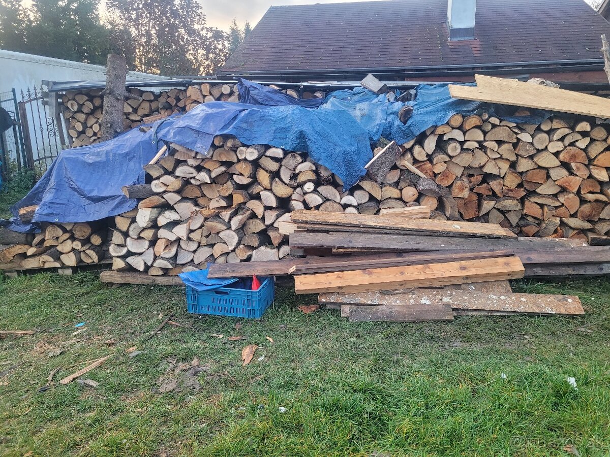 Palivové drevo, klátiky, drevo do krbu - 2