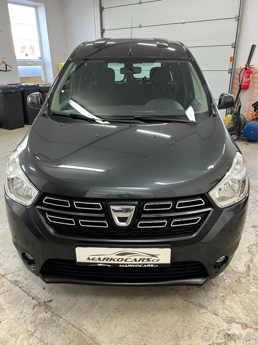 Dacia Dokker 1.6i 75KW 1.MAJITEL SERVISKA TEMPOMAT TAŽNÉ ZAŘ - 2