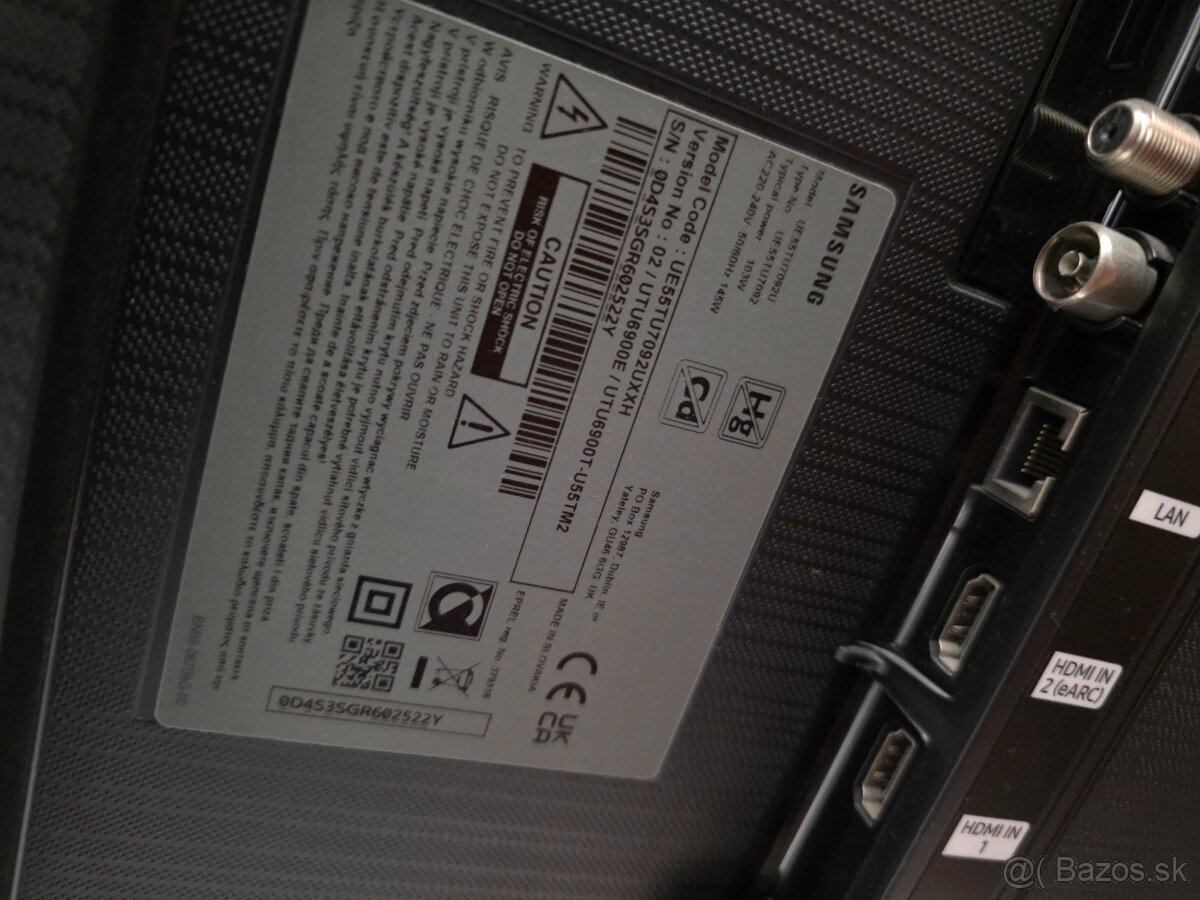 Samsung UE55TU7092U - 2