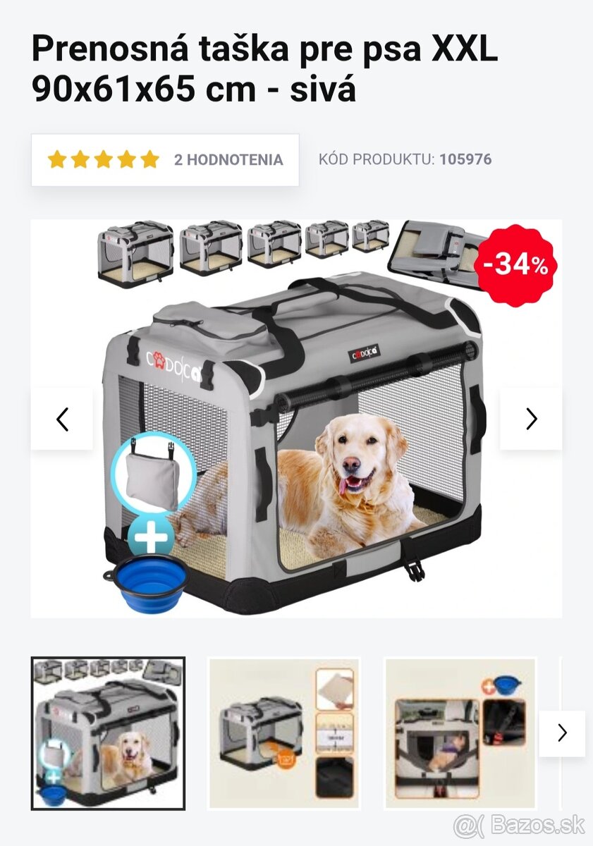 Prenosná taška pre psa XXL - 2