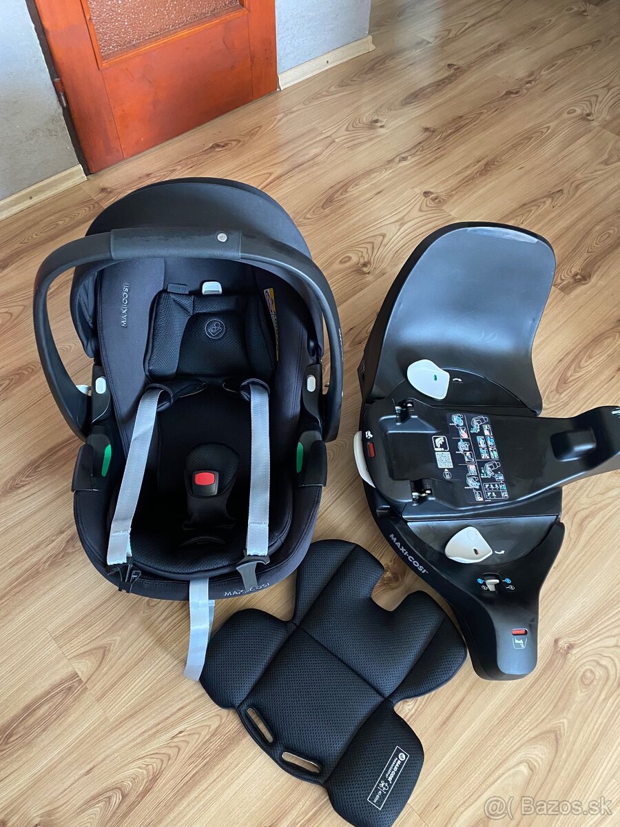 Vajíčko Maxi-Cosi Pebble +zakladna FamilyFix 360 Pro - 2