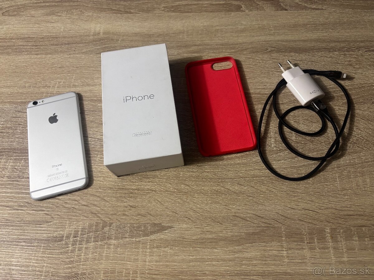 iPhone 6s Plus / 64GB Silver / Nova batéria / TOP stav - 2