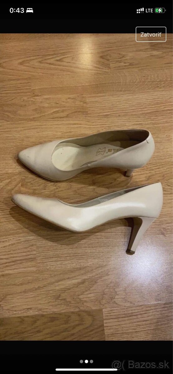 Dámske Lodičky, čižmy, topánky-všetko kožené - 2