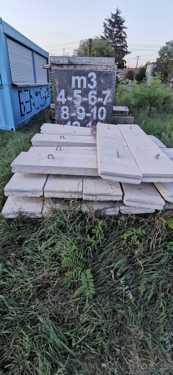 Betónové platne 2ks - 2