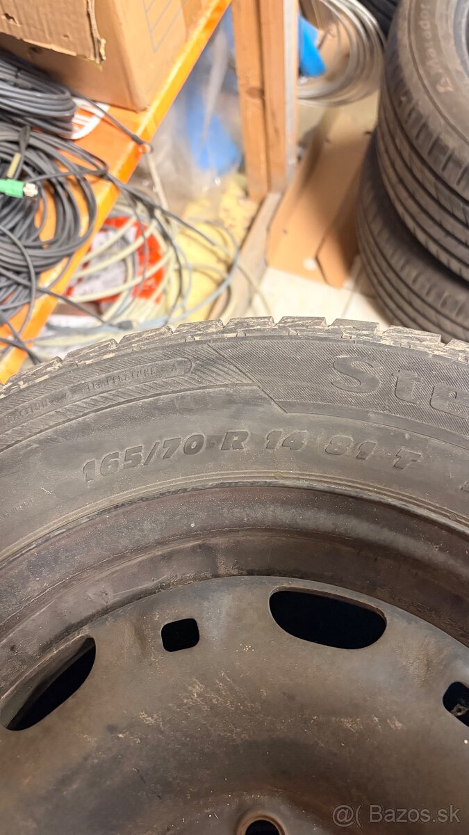 Plechové disky 5x100 R14 - 2