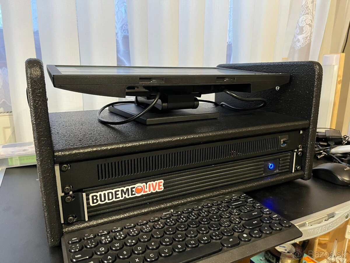 2U CUSTOM RACK + MONITOR DELL - 2