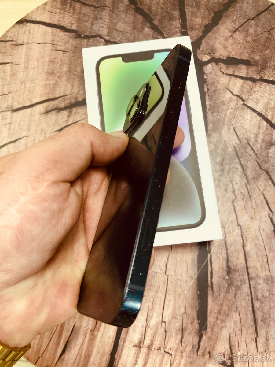 iPhone 14 black 128 batérie 100% - 2