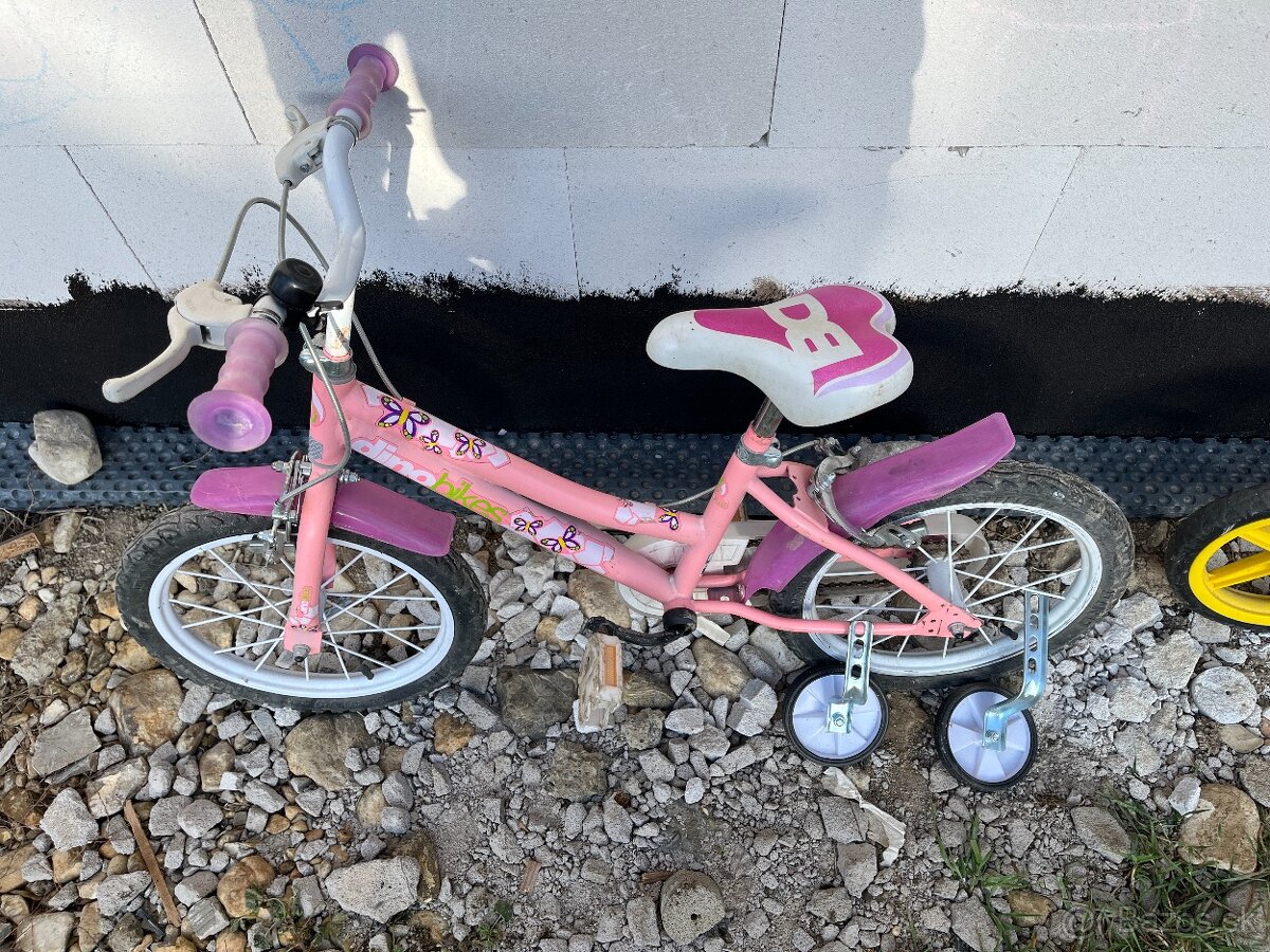 Odrážadlo / dievčenský bicykel - 2