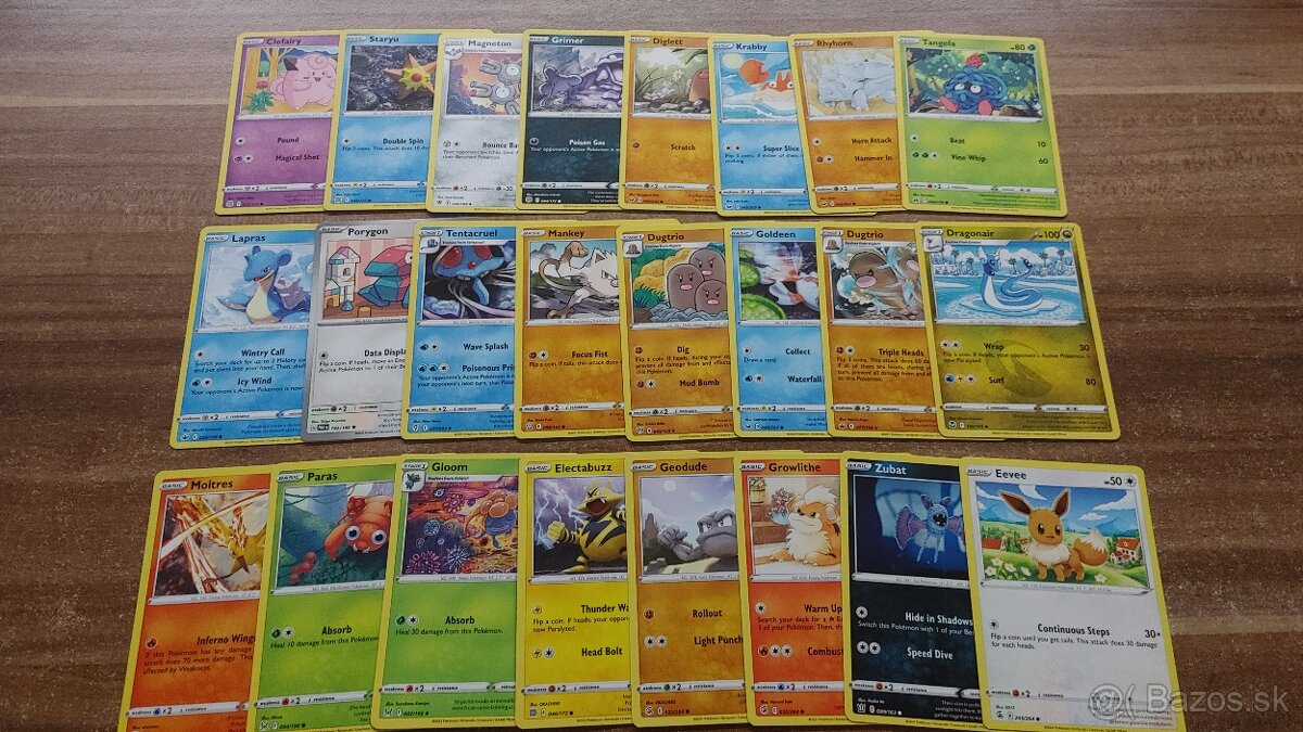 Predám original Pokemon karty 1. Generácia - 2