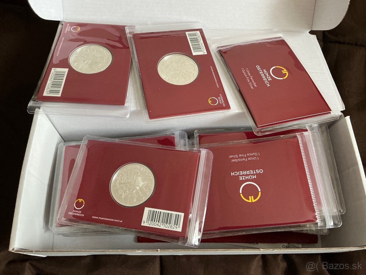 Strieborná minca 1 oz Wiener Philharmoniker - 2