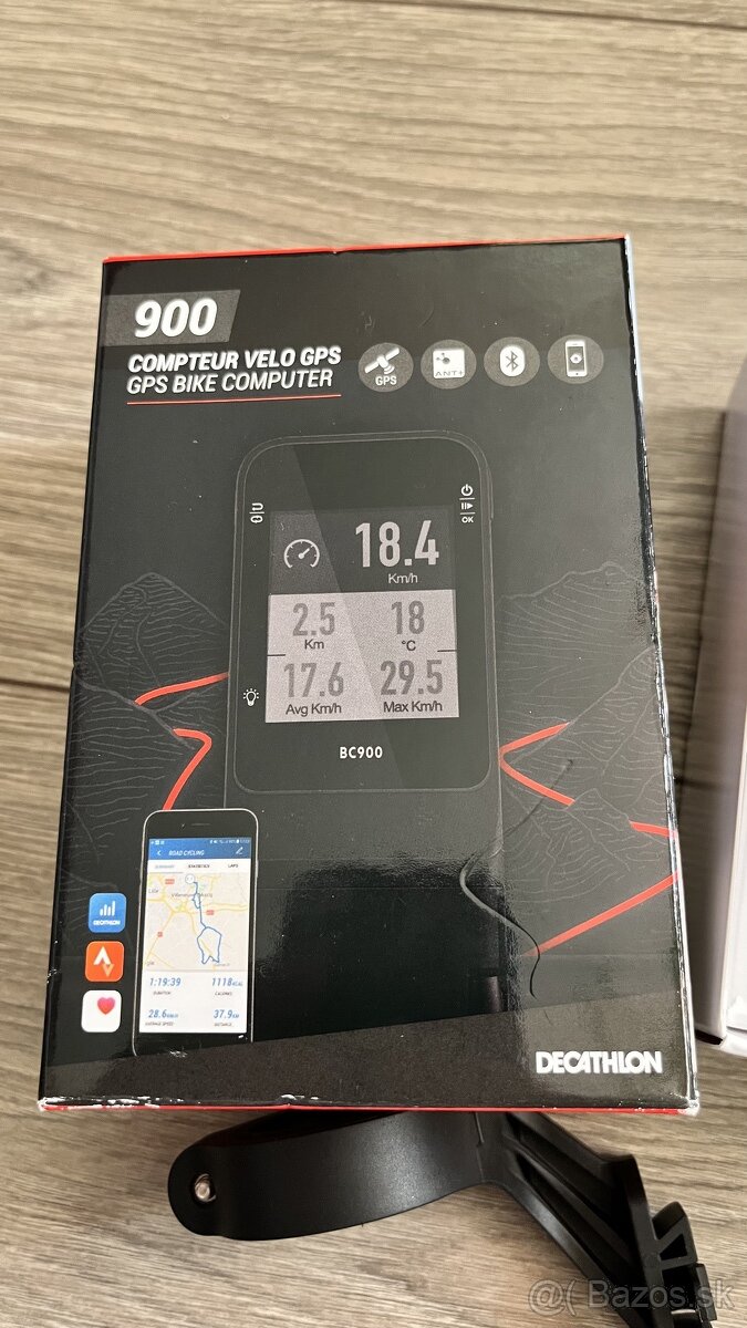 Cyklopočitač Decatlon BC 900, Cytec - 2