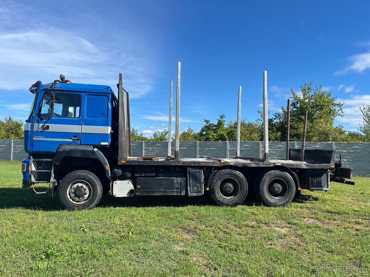 Lesovoz Man 33.464 6x6 s hydraulikou - 2
