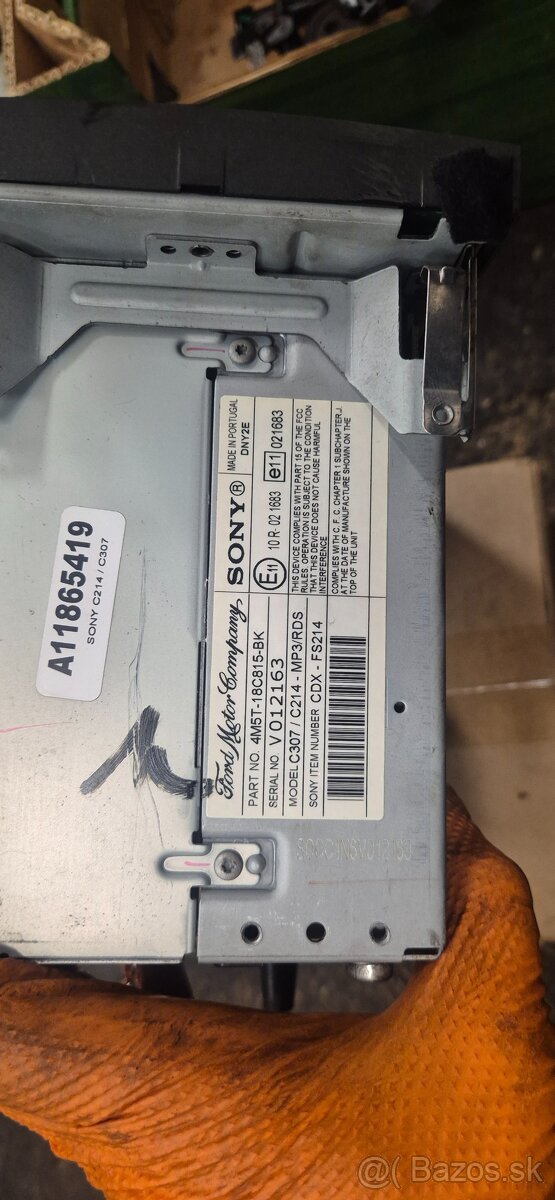 Radio originál Ford - 2