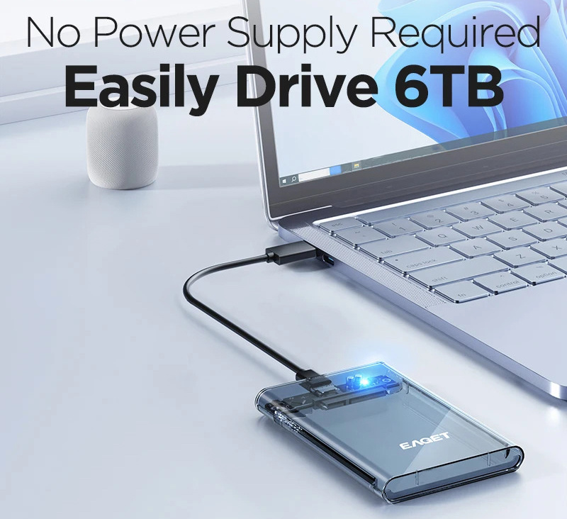 Externý Box pre 2,5" HDD/SSD SATA - 2