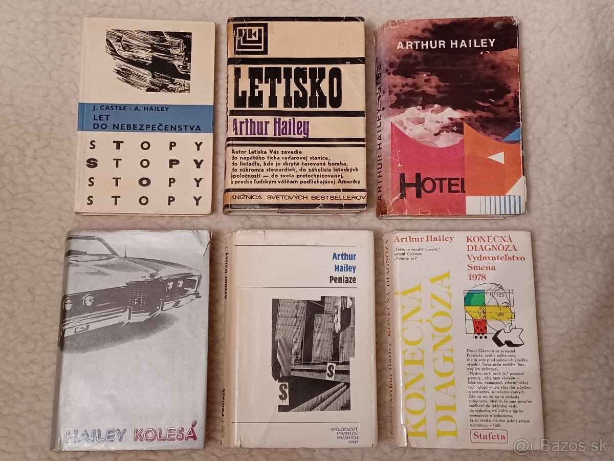 Predám knihy - Arthur Hailey - 2