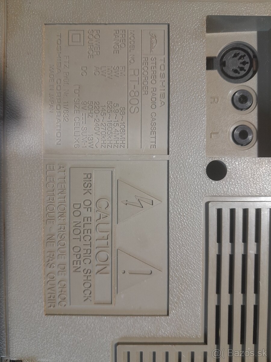 Toshiba rt 80s - 2