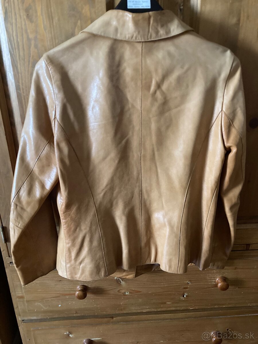 Originálna vintage kožená bunda - 2