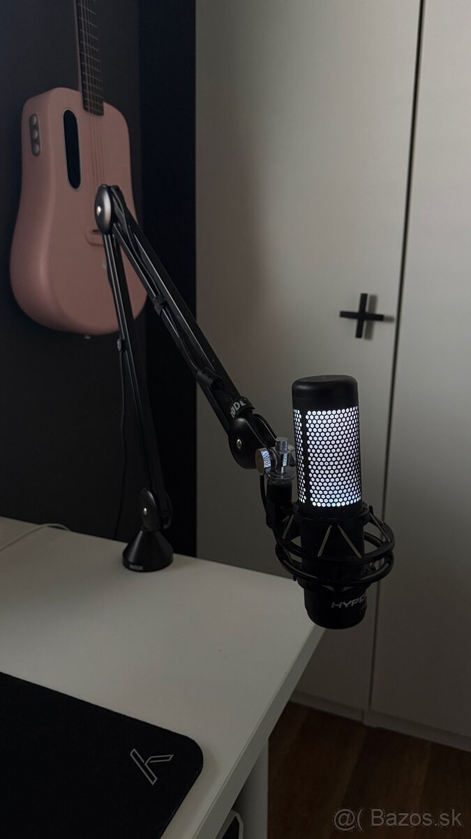Hyperx Quadcast S + Roda PSA1 Studio Arm - 2