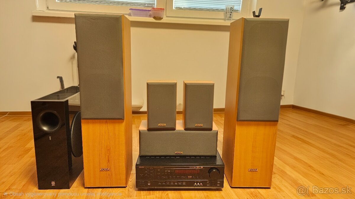 Repro sustava 5.1 reciever Denon - 2