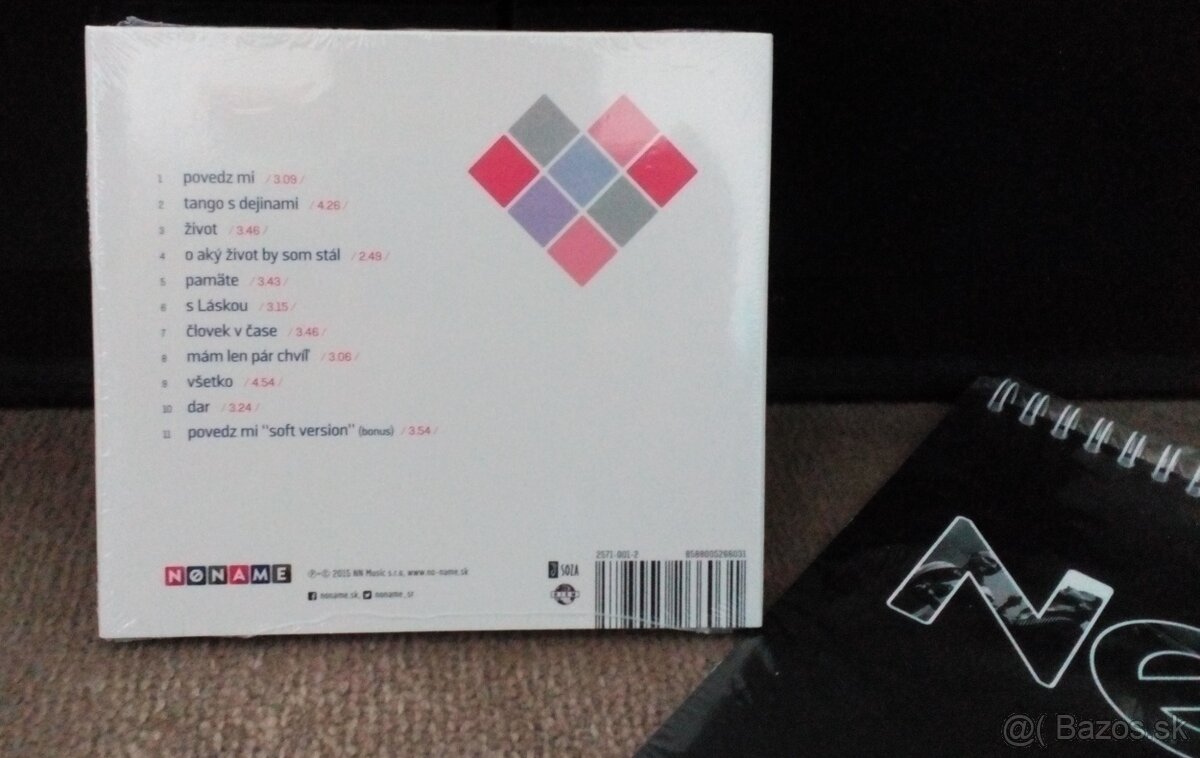 CD No Name "S láskou" + kalendár - 2