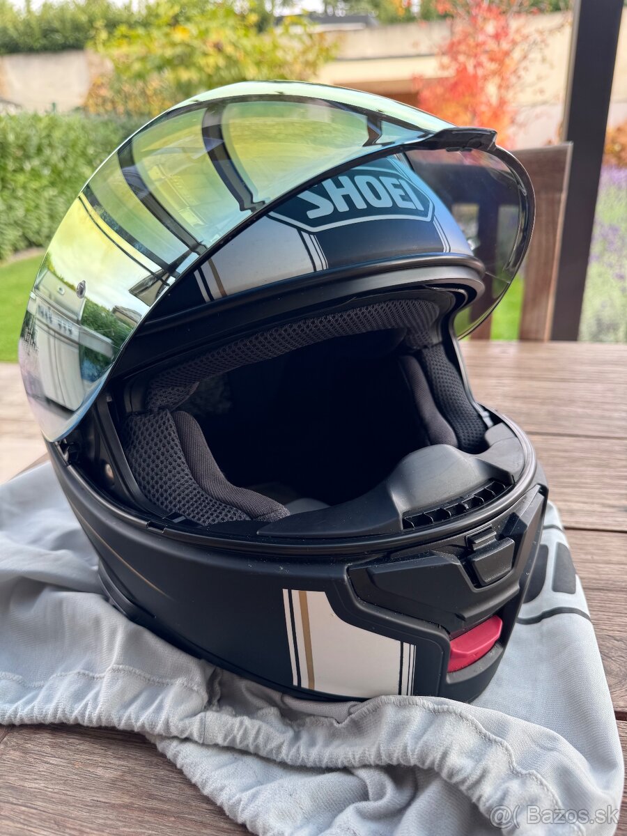 Shoei Neotec 3 Satori + interkom SLR 3 - 2