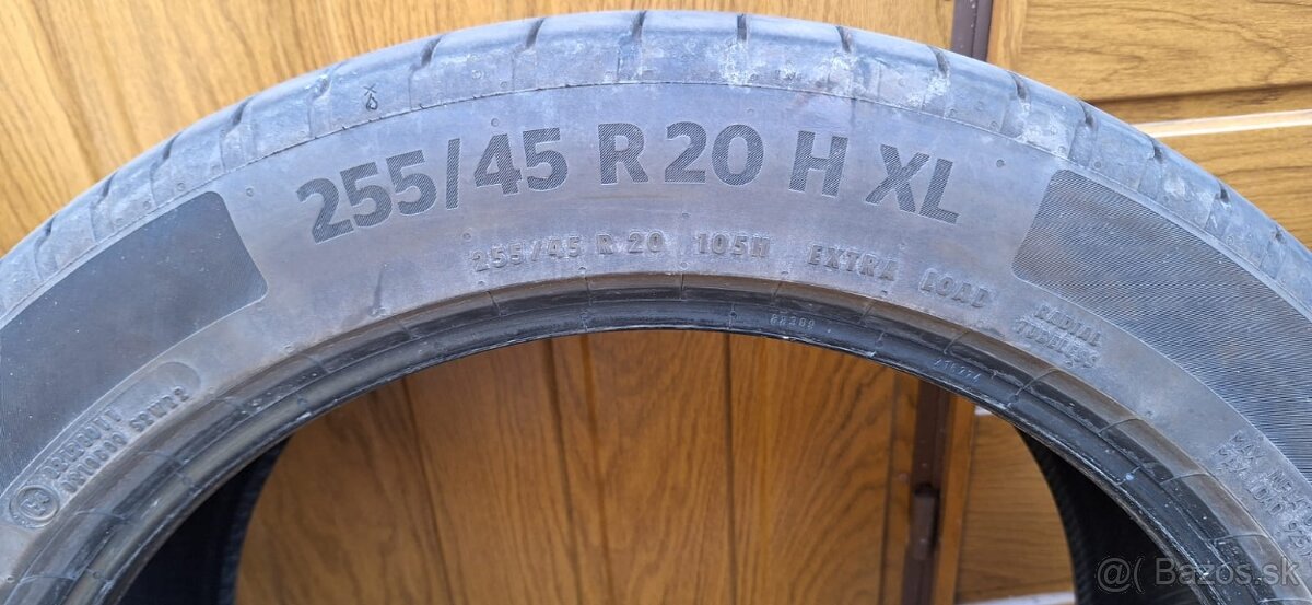 letné pneu 235/55/R20  255/45/R20 continental EcoContact 6Q - 2