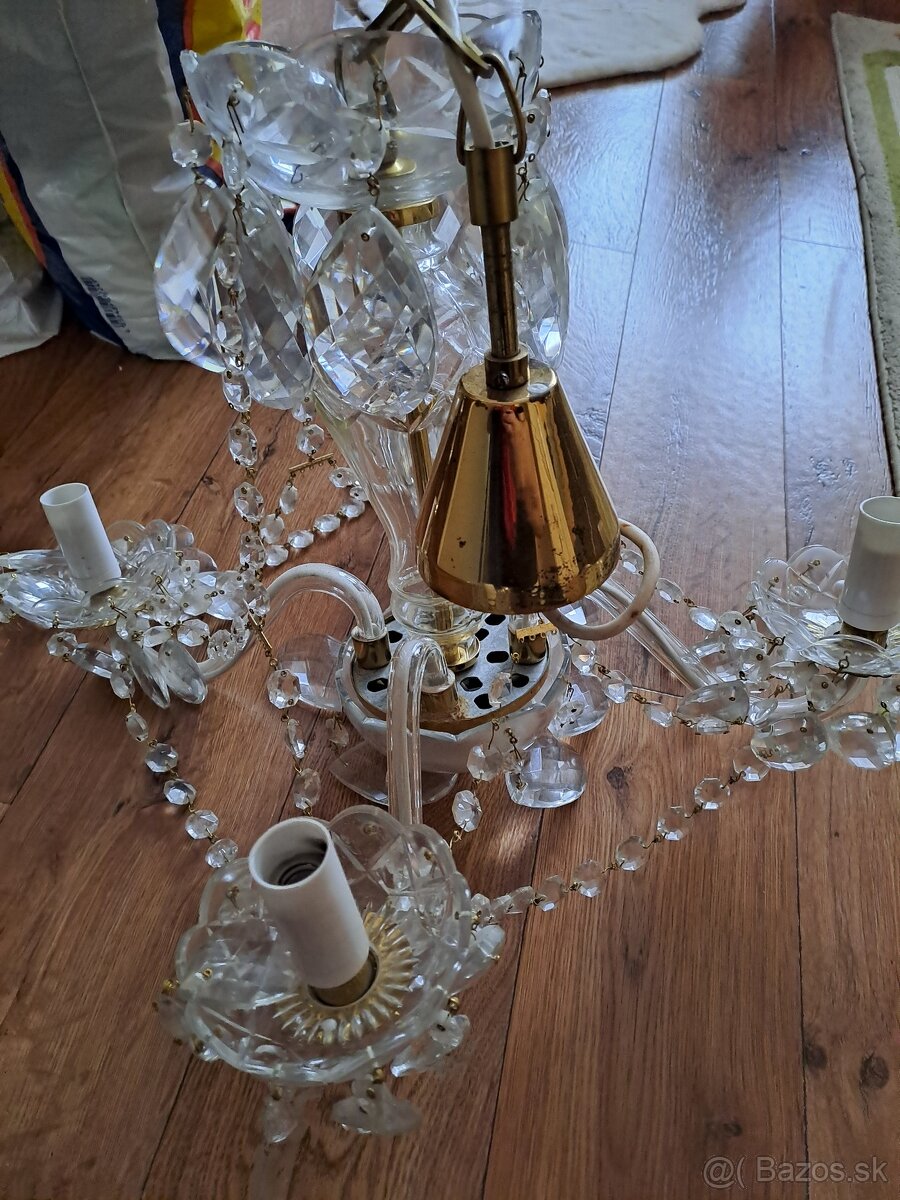 Krištáľový luster. - 2