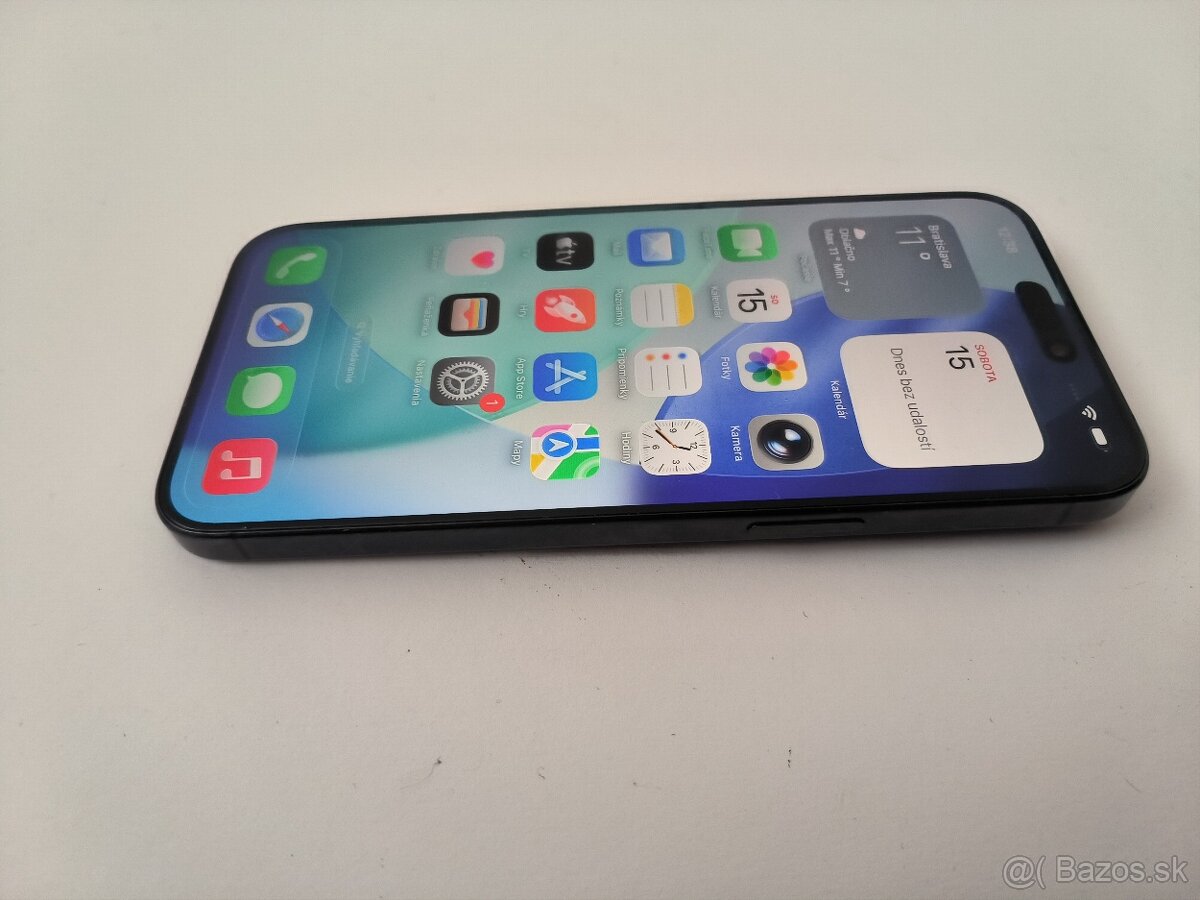 apple iphone 15 PRO MAX 512gb Black Titanium / Batéria 93% - 2