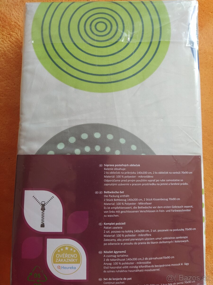 Posteľné obliečky sada na dvojpostel - 2