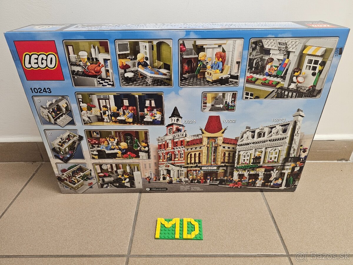 LEGO 10243 Parisian Restaurant - Parizska restauracia - 2