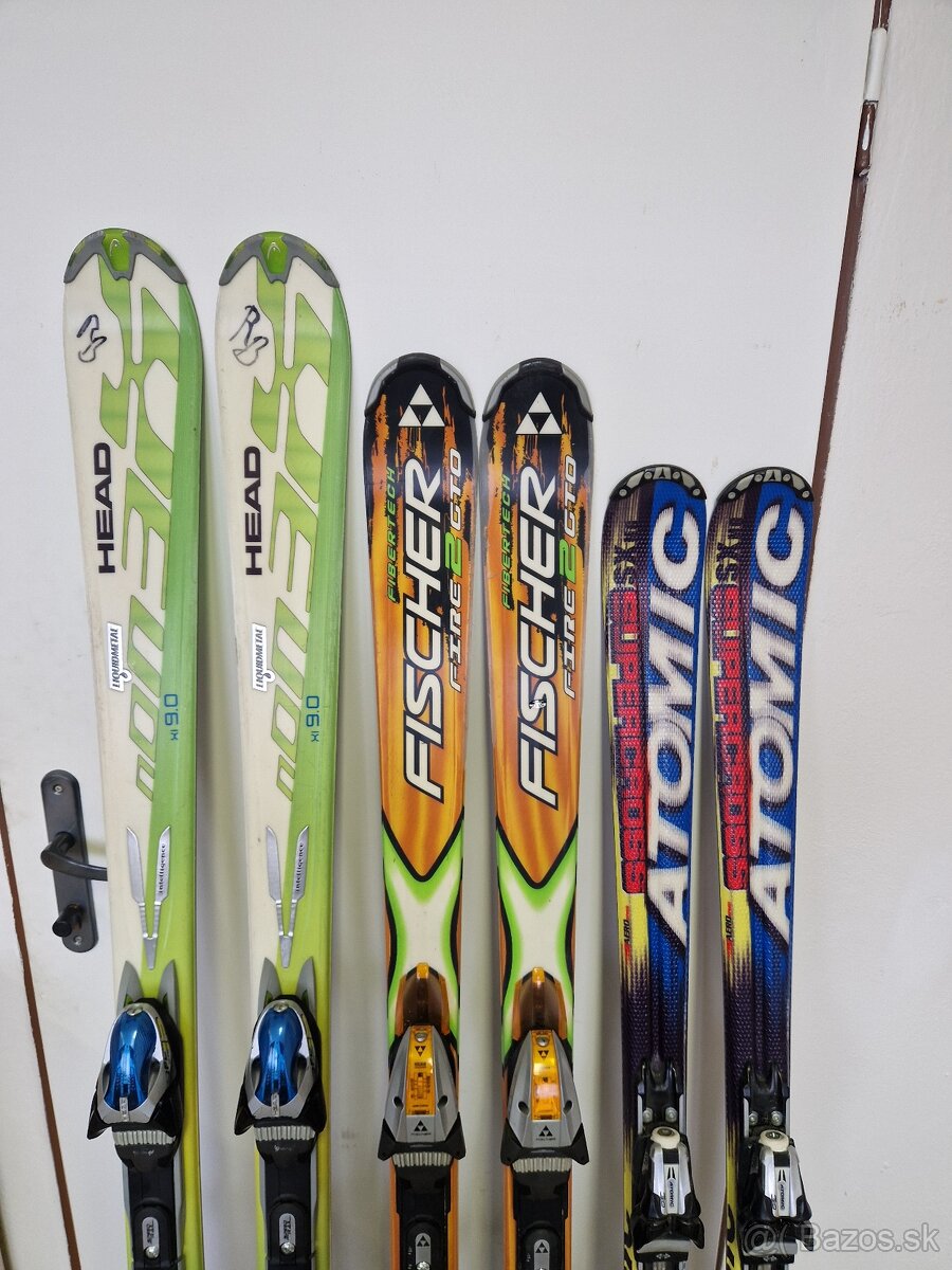 Predám jazdené lyže - 2
