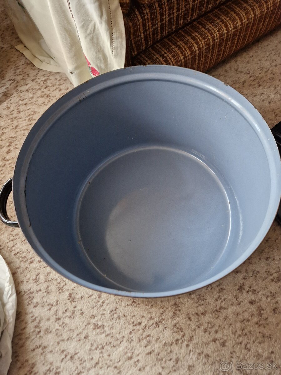 Velky 40l smaltovany hrniec - 2