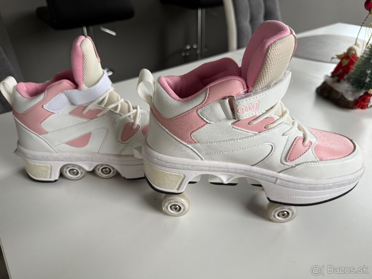 Kolieskové tenisky -korčule - 2