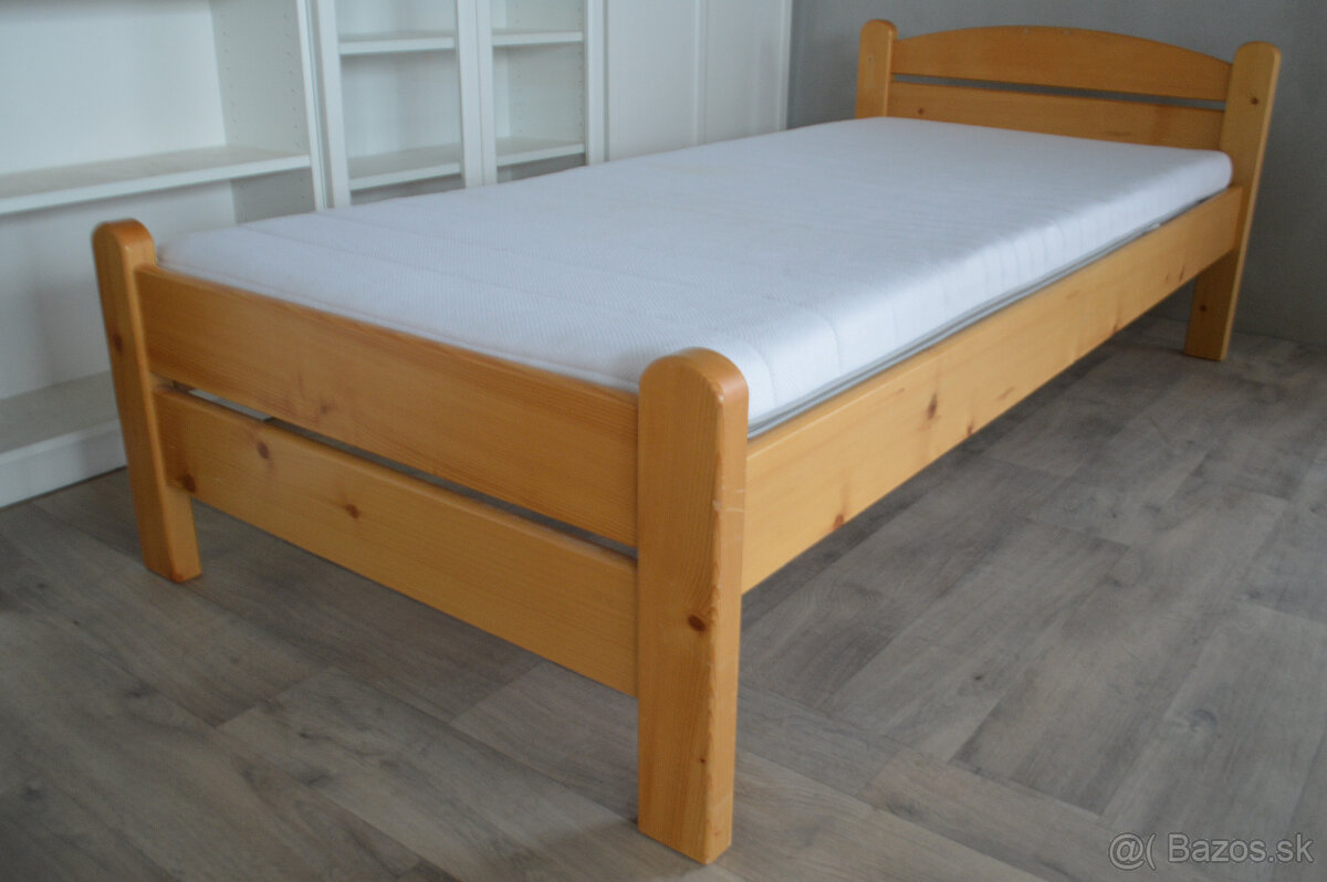 Posteľ + rošt + matrac - 2