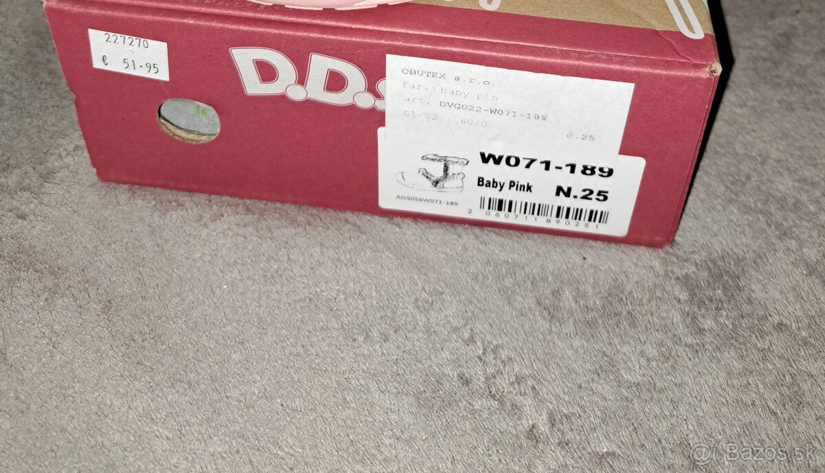 D.D step čižmičky, v 25 - 2