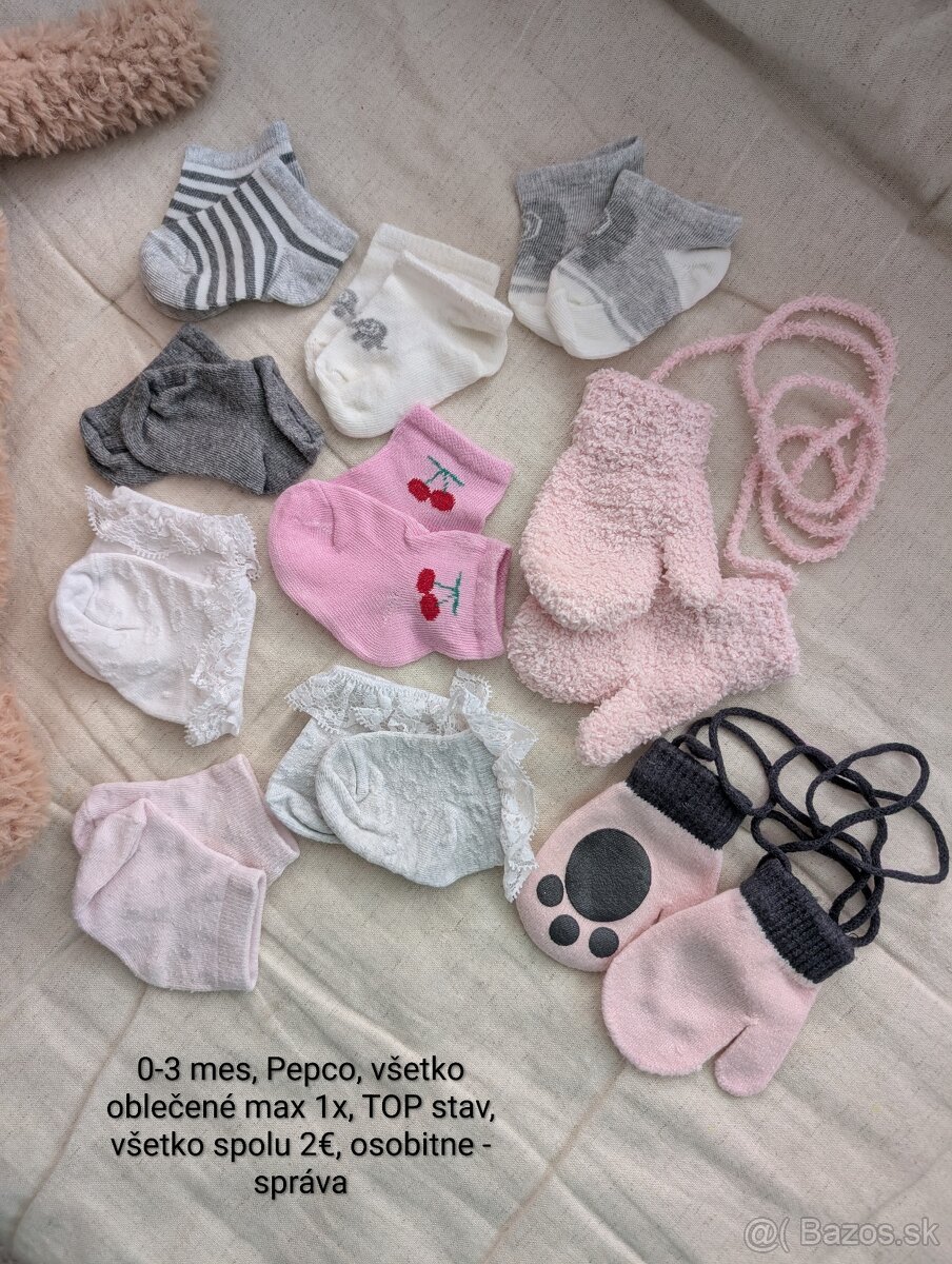 Oblečenie pre dievčatko veľ. 50 - 2