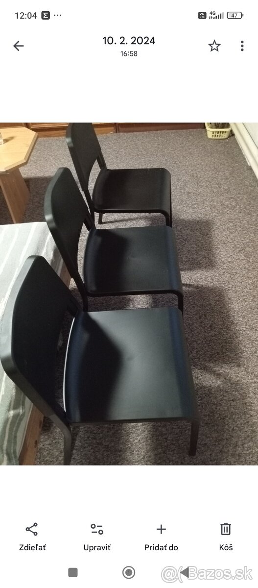 Jedálenské stolicky - 2