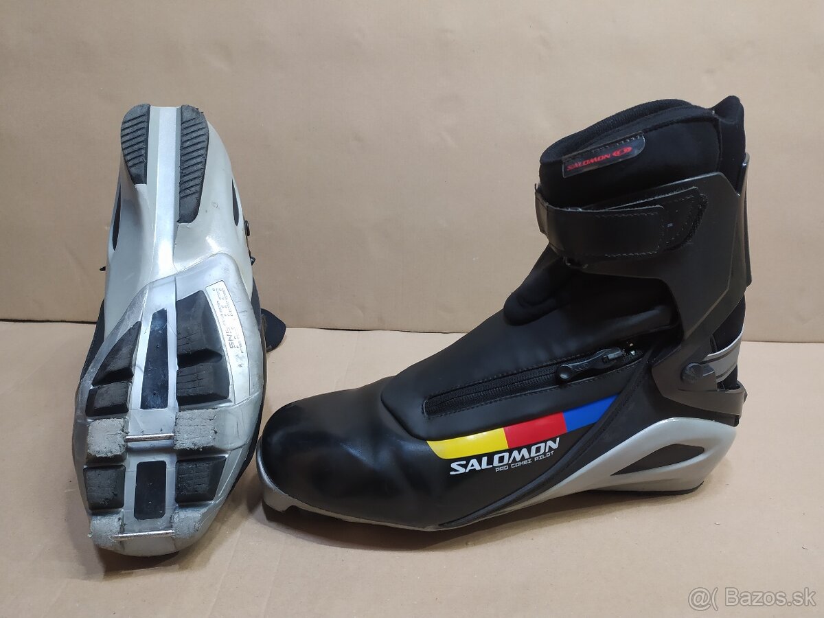 Salomon Pro Combi pilot topánky, sns,48 2/3 - 2