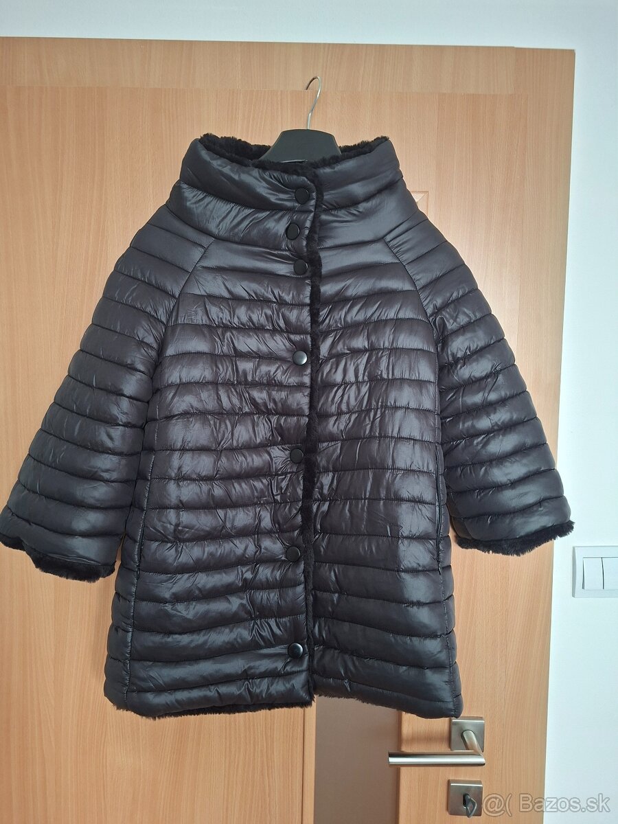 Čierna obojstranná bunda - 2