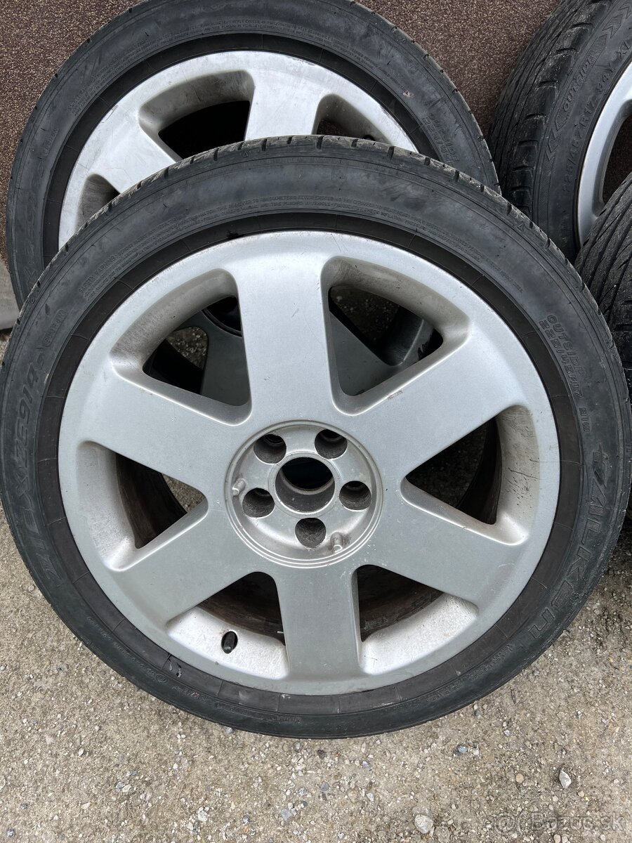 Letná sada kolies Audi 5x100 R17 - 2