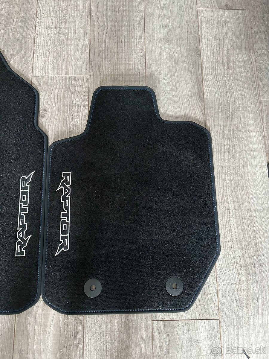 Textilné koberce predné - Ford Ranger Raptor - 2