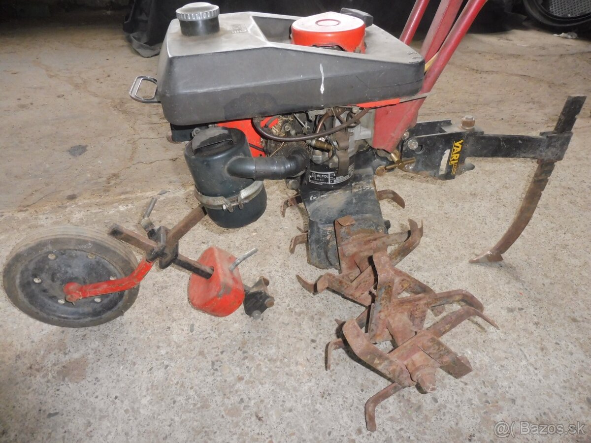 predám malotraktor vari s rotavátorom a kosačkou - 2