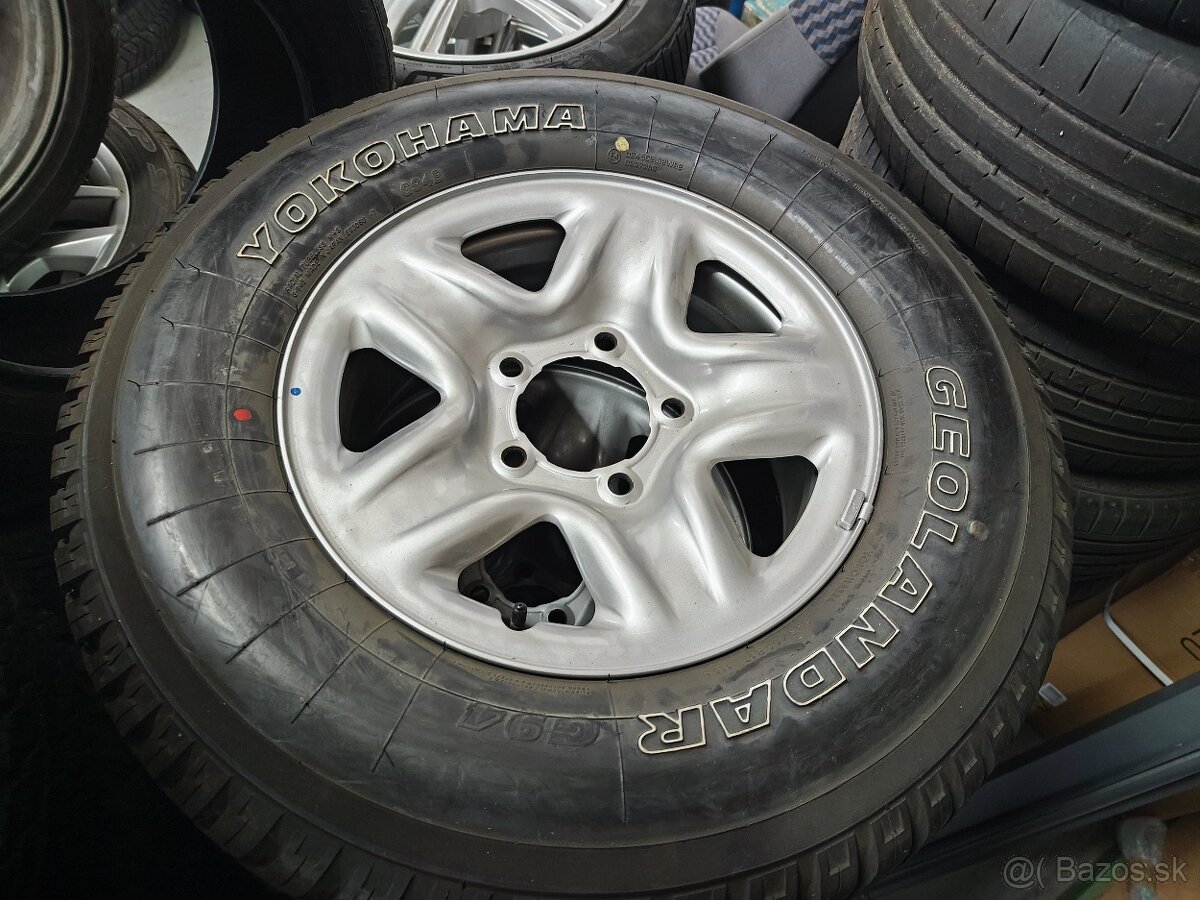Alu Sada=5x150=TOYOTA LAND CRUISER=s pneu=285/65 R17