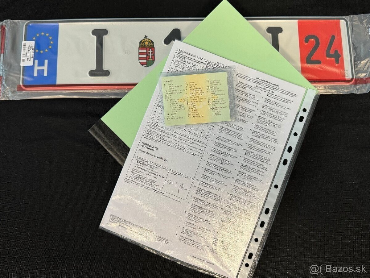 Prevozné špz platné v celej EU - 2