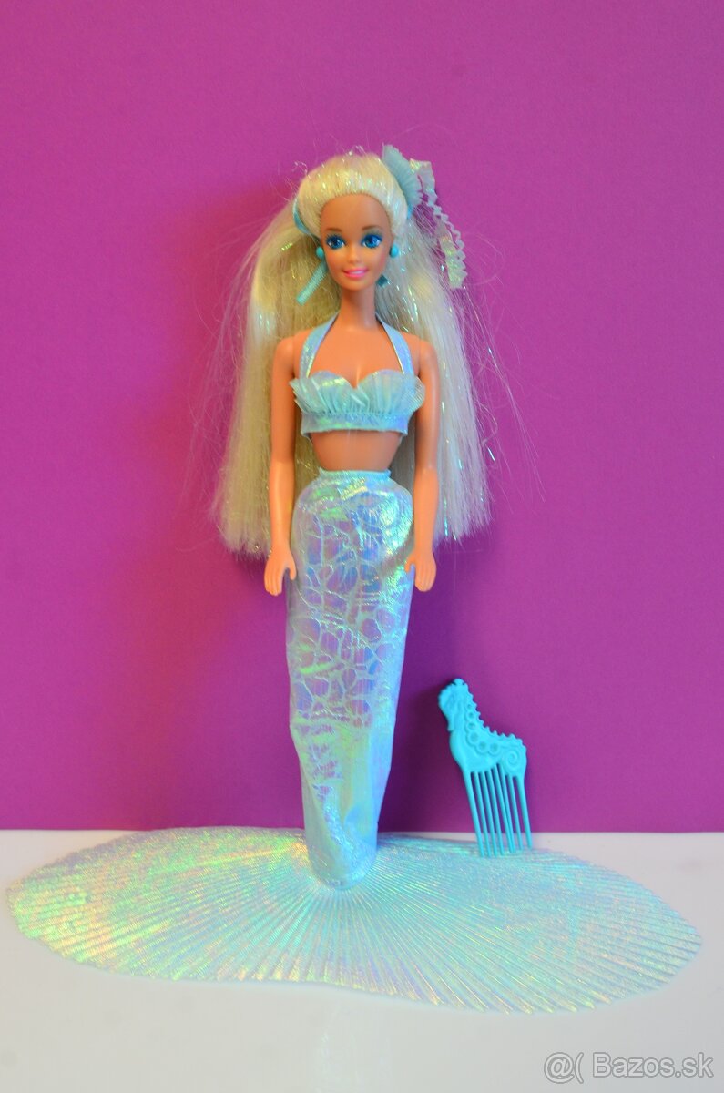 Retro bábiky Barbie mermaid - 2
