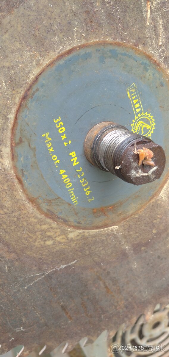 Cirkular kotúčová pila 3kw elektromotor - 2